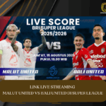 Link Live Streaming Malut United vs Bali United di Super League